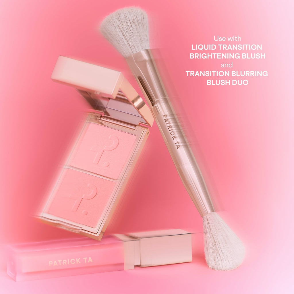 Dual-Ended Transition Blush Brush