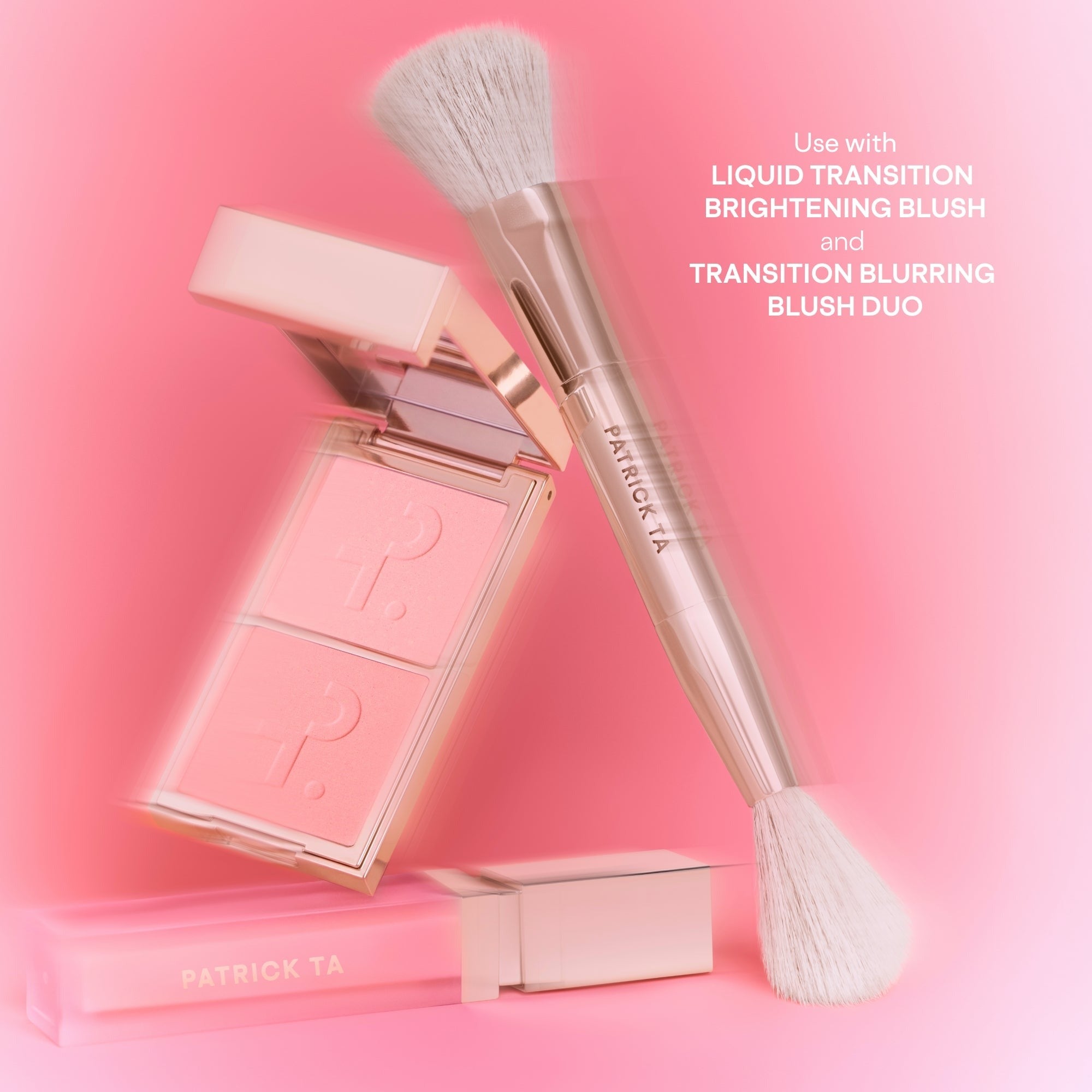 Dual-Ended Transition Blush Brush