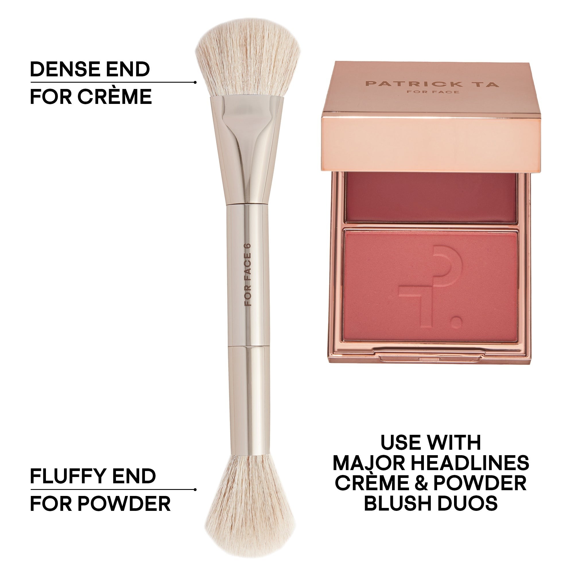 Major Headlines Blush Duo & Precision Brush Set