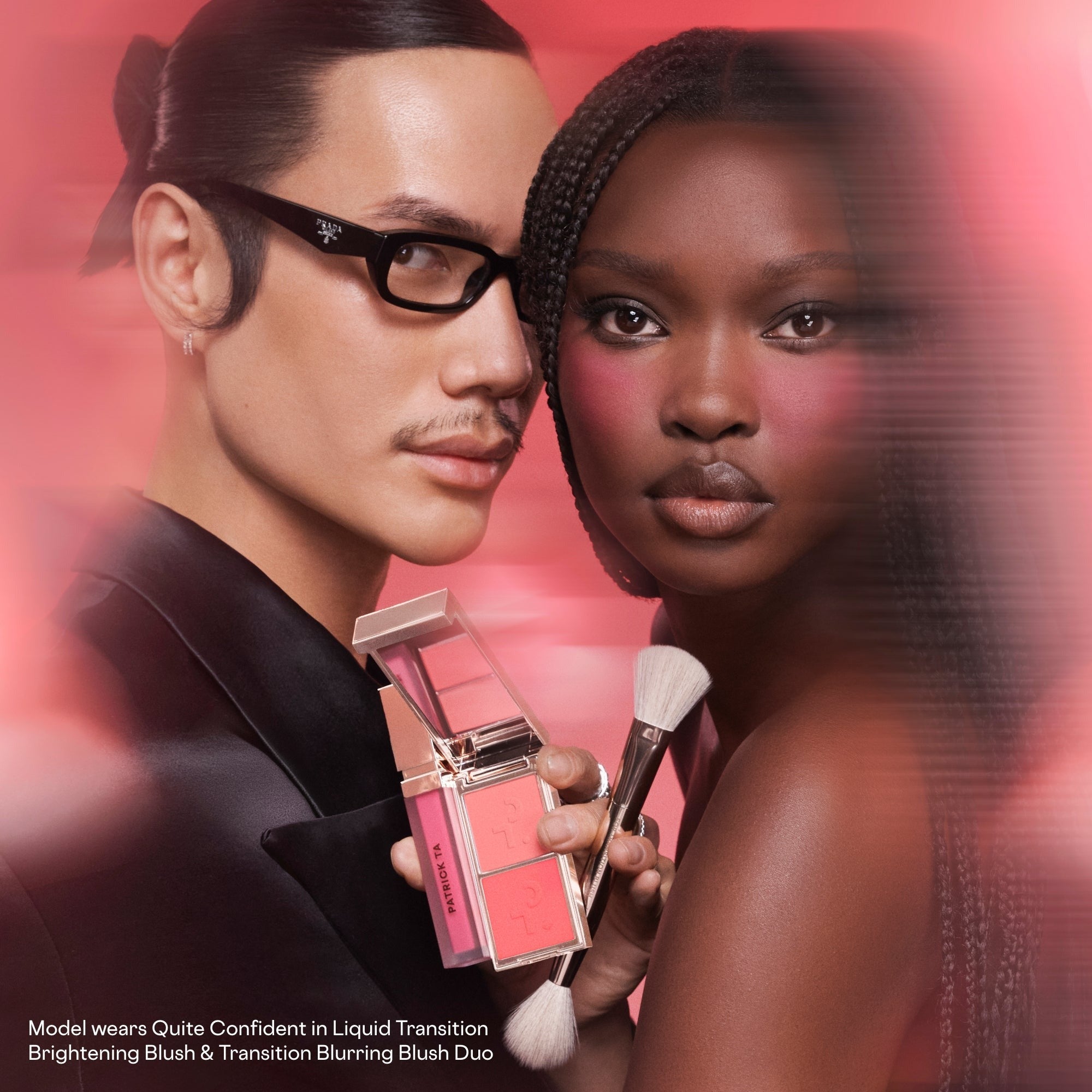 Dual-Ended Transition Blush Brush