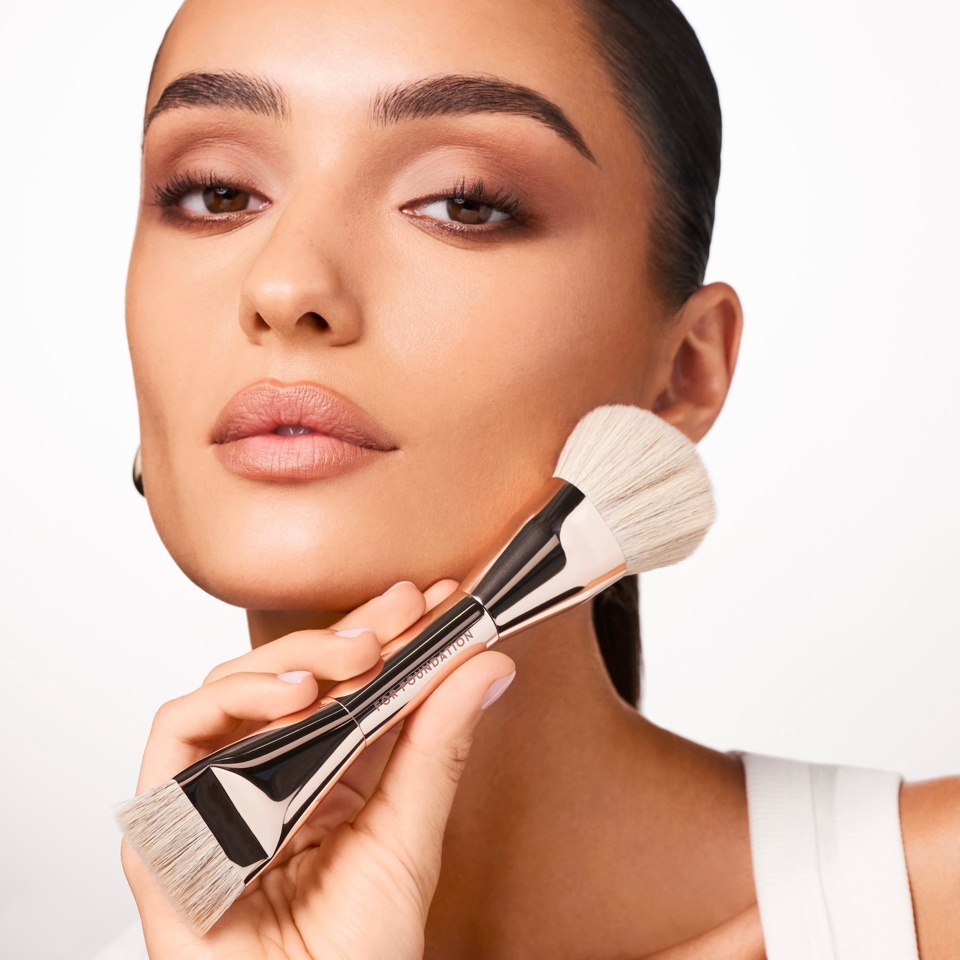 Dual Ended Foundation Brush