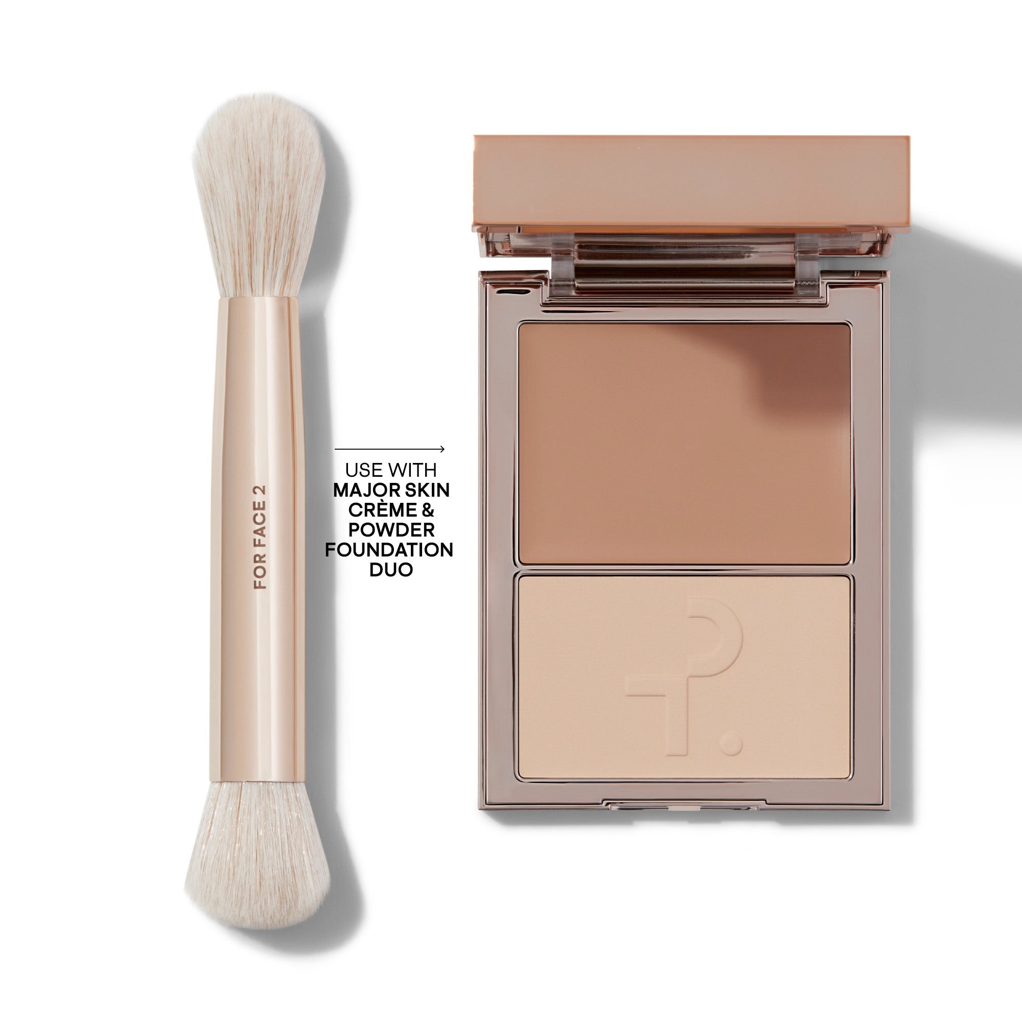Dual-Ended Complexion Brush No 2