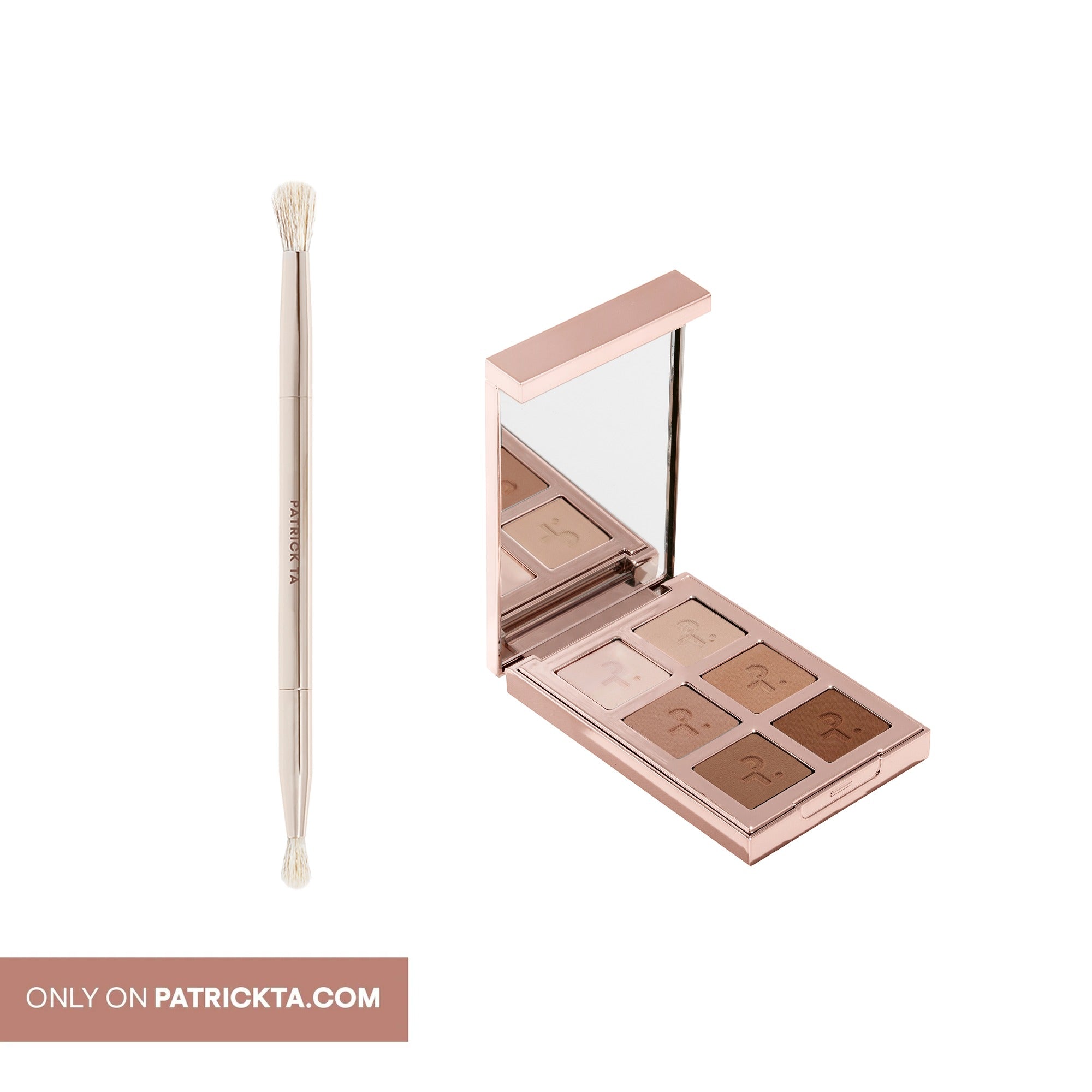 Major Dimension Artistry Eyeshadow Palette & Dual-Ended Brush Set