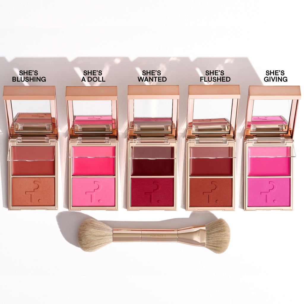 Major Headlines Blush Duo & Dual-Ended Brush Set